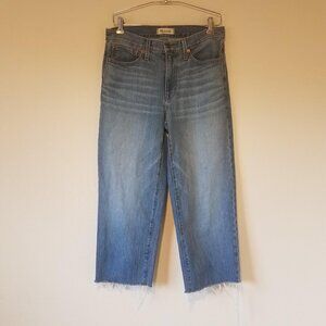 Madewell The Slouchy Boyjean Rosewell Wash Jeans Denim Women's Size 26 NL695